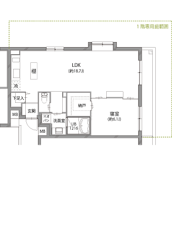 E-TYPEの間取り図